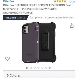 iPhone 11 Otterbox phone case